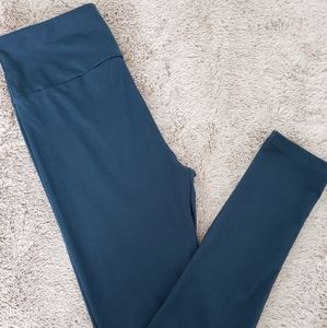 LuLaRoe Solid Teal Leggings